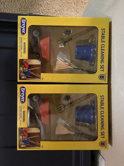 Breyer Stable cleaning set