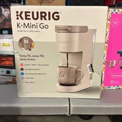 Kuerig K-mini Go Single Serve Coffee Maker $80