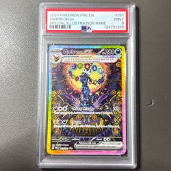 Pokemon Prismatic Umbreon EX #161 PSA 9