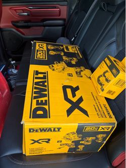 Dewalt took set and extra batteries