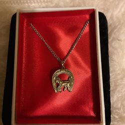 Silver Necklace With Horse 🐎 Pendant 