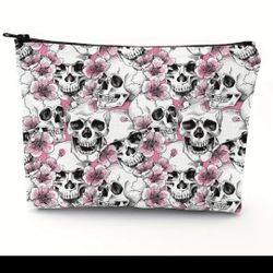 Gothic Skulls And Roses Multi Purpose Bag