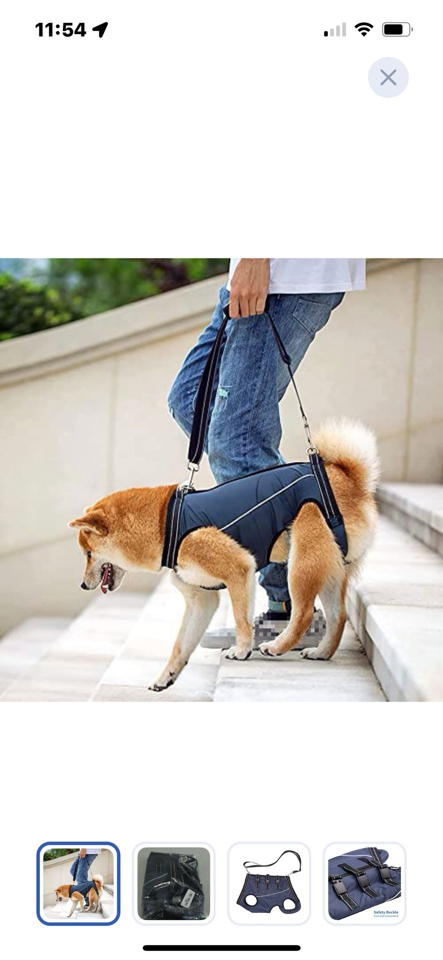 “New”Full Body Lift Dog Support& RecoveryHarness(injuries,arthritis)retail$45