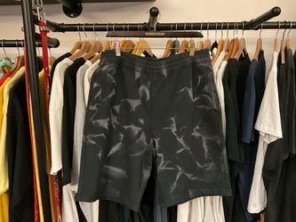 Stüssy Tie Dye Spray Dye Fleece Sweatshorts Size Large