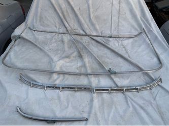 1961 Impala back window trim