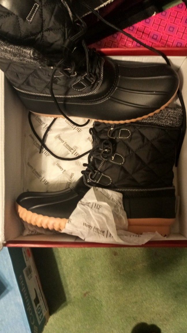 Warm Snow Boots Size 10