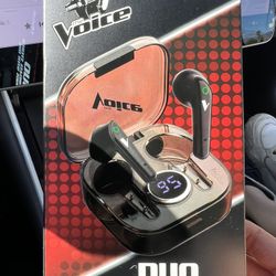 Duo True Wireless Stereo Earbuds With Mic From The Voice 