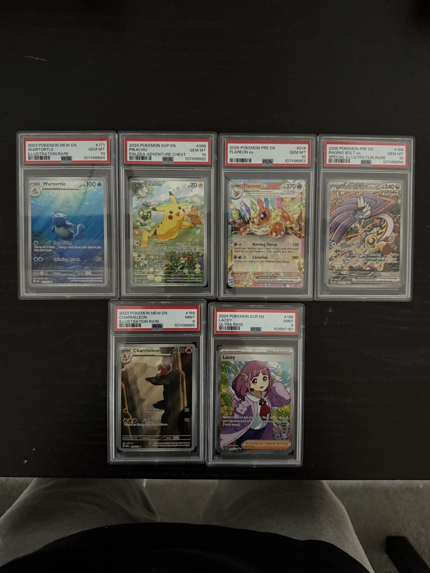 Pokemon PSA Slabs