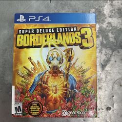 Borderlands 3 Super Deluxe Edition PS4