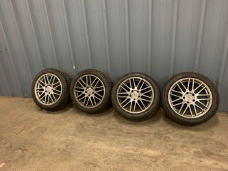 4. RIMS WITH RUN FLAT TIRES 18” $800