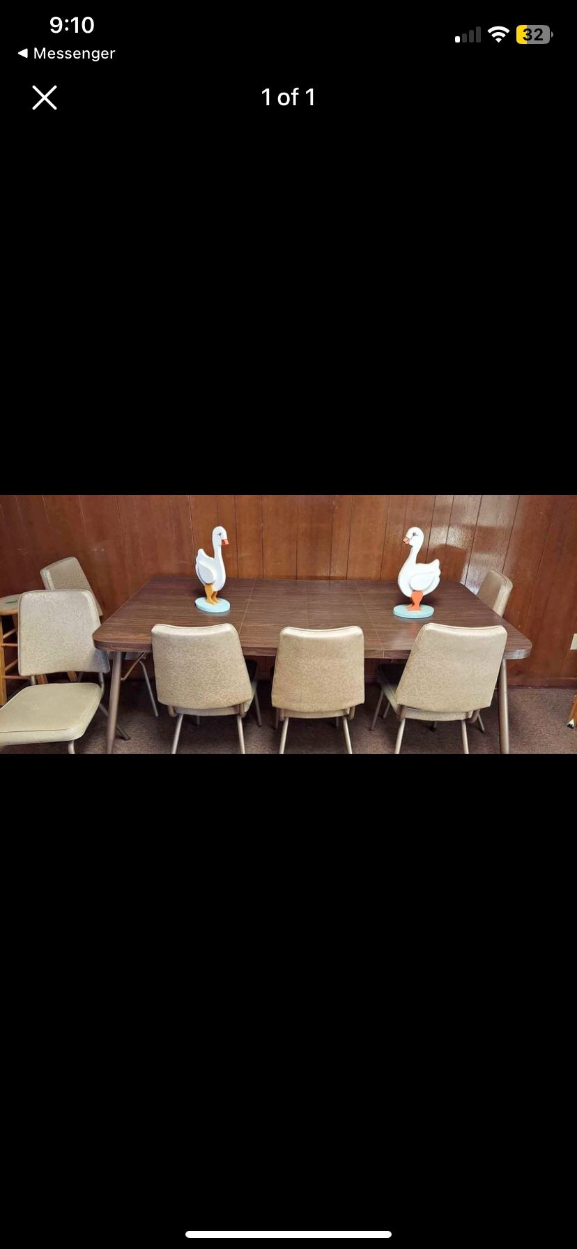 MCM Formica Dining Set