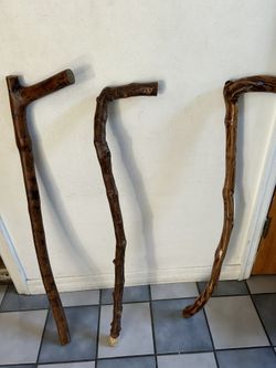 Hand Carved Canes From Suwannee river!