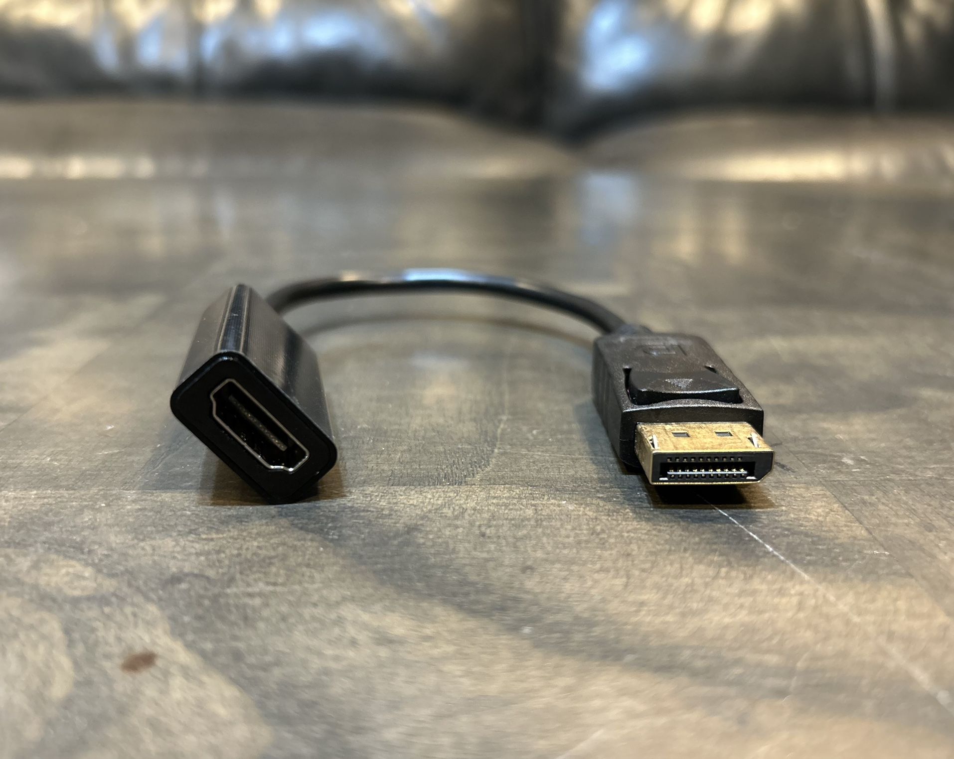 DP / Display Port to HDMI adapter for desktop, laptop or compatible devices