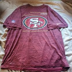 Rare San Francisco 49ers Nike dri fit mens xl shirt