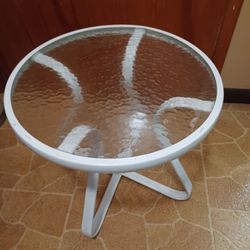 Small Glass Top Table