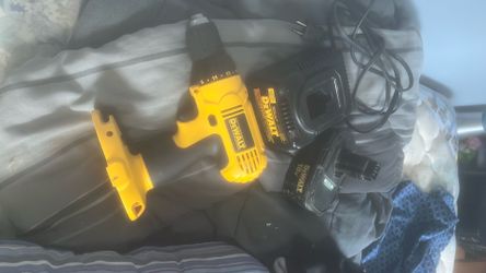 DeWalt Drill Driver , Battery, and charger base