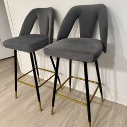 Bar Stools X 2 40.8inch Tall