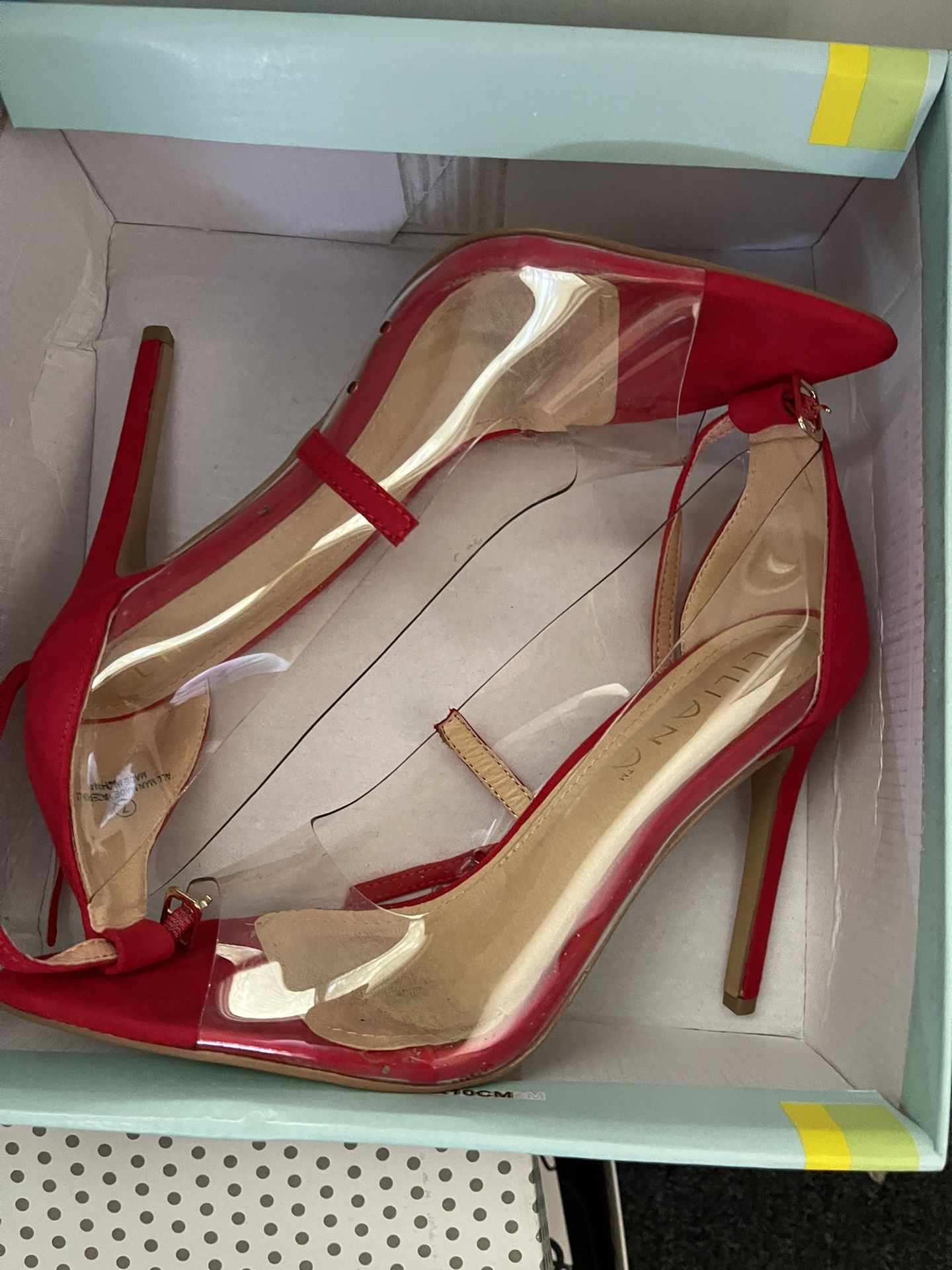 Red Heels Size 7.5