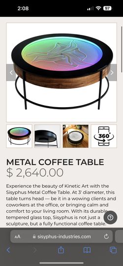 Sisphus Sand Art Table 