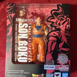 s.h. figuarts super saiyan god goku event exclusive