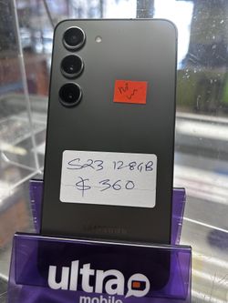 Samsung galaxy s23 128gb with store warranty and receipt 