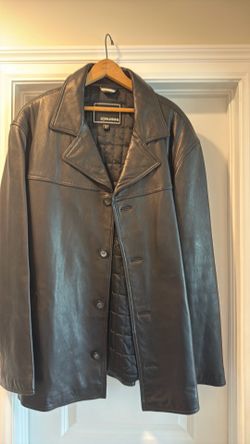 Men’s leather jacket