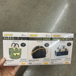 NWT Fashion Bags Building trio Set 