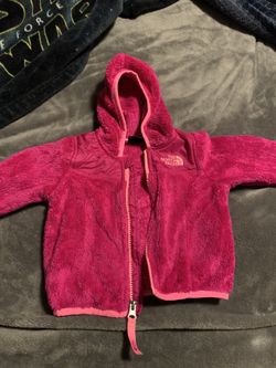 Like new baby girls North Face jacket