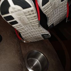 Red And Black puma Sneakers Size 9.5 Mens $10 ...christmas Sale