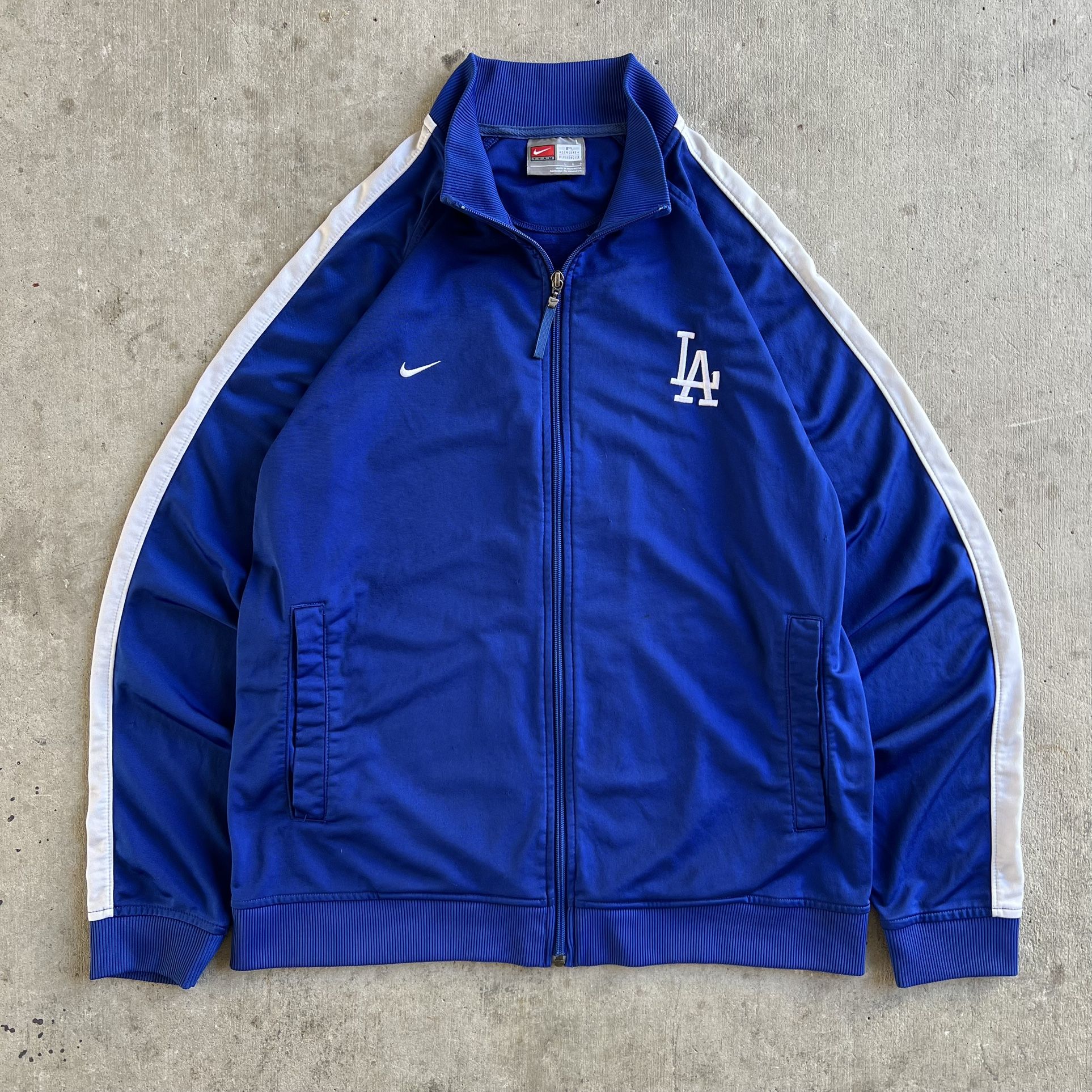 Vintage Nike Los Angeles Dodgers Zip Up Jacket
