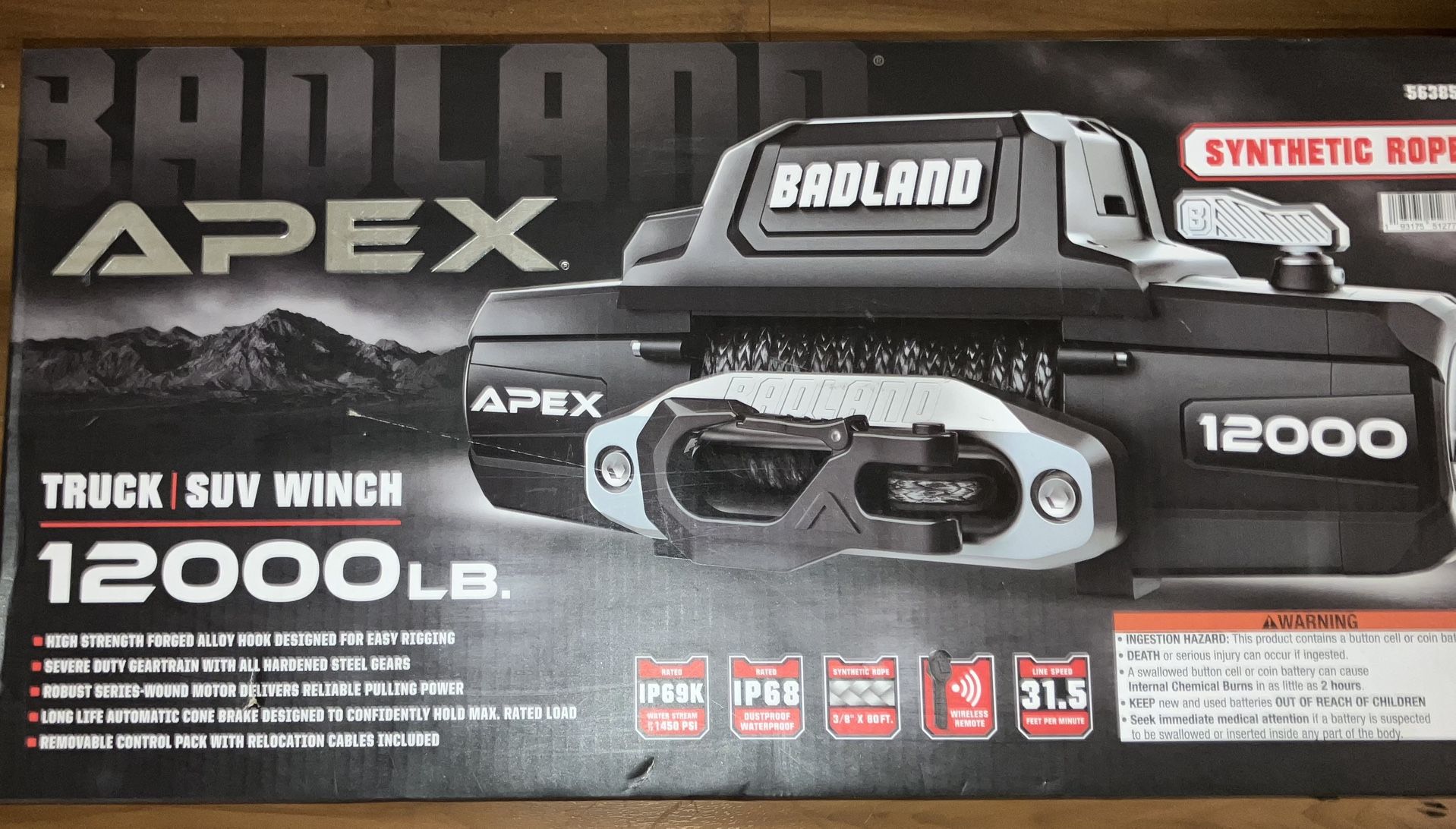 Apex Badland Winch