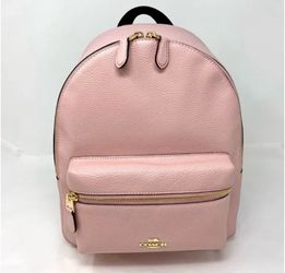 Pink Coach Backpack