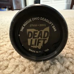 Rogue Fitness Ohio Deadlift Barbell In Cerekote 