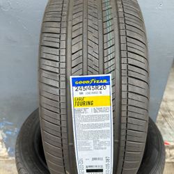 245/45/20 Goodyear TOURING NEW Tires Installed And Balanced Included 
