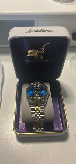 Landstrom’s Men’s Blue Face Eagle Watch w/ Papers 220 retail