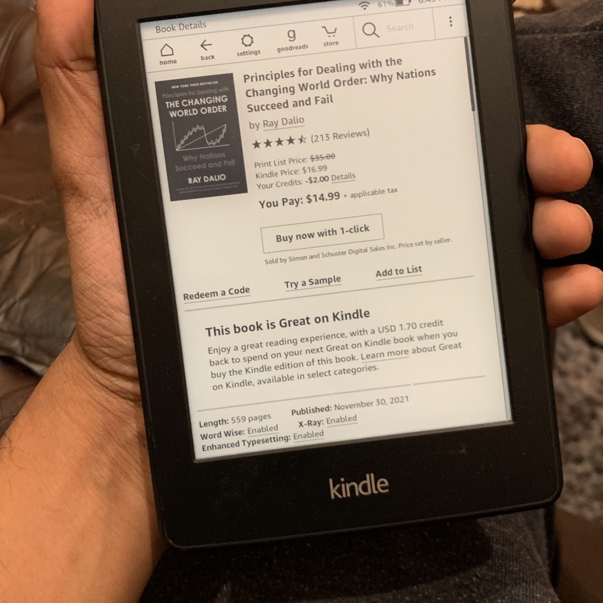 Kindle 5 - Massive Discount