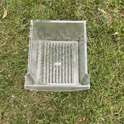 FRIGIDAIRE REFRIGERATOR CRISPER DRAWER CLEAR - PART# 00 Message about shipping as I might be able to find a cheaper rate. PREOWNED goo