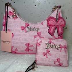 Juicy Couture Coquette Shoulder Bag And Wallet