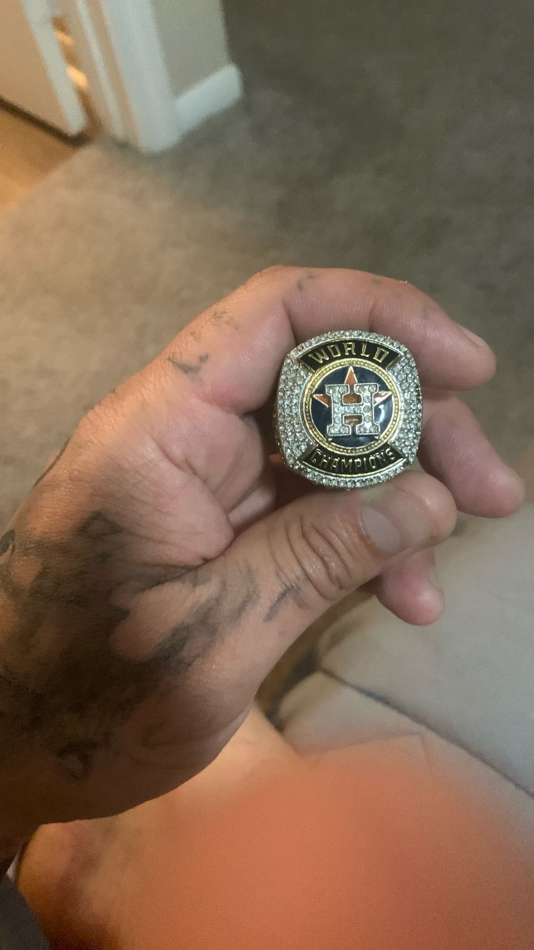 2017 World Champions Astros Replica Ring