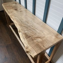 Live Edge Maple End table