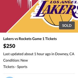 Scammer Laker tickets