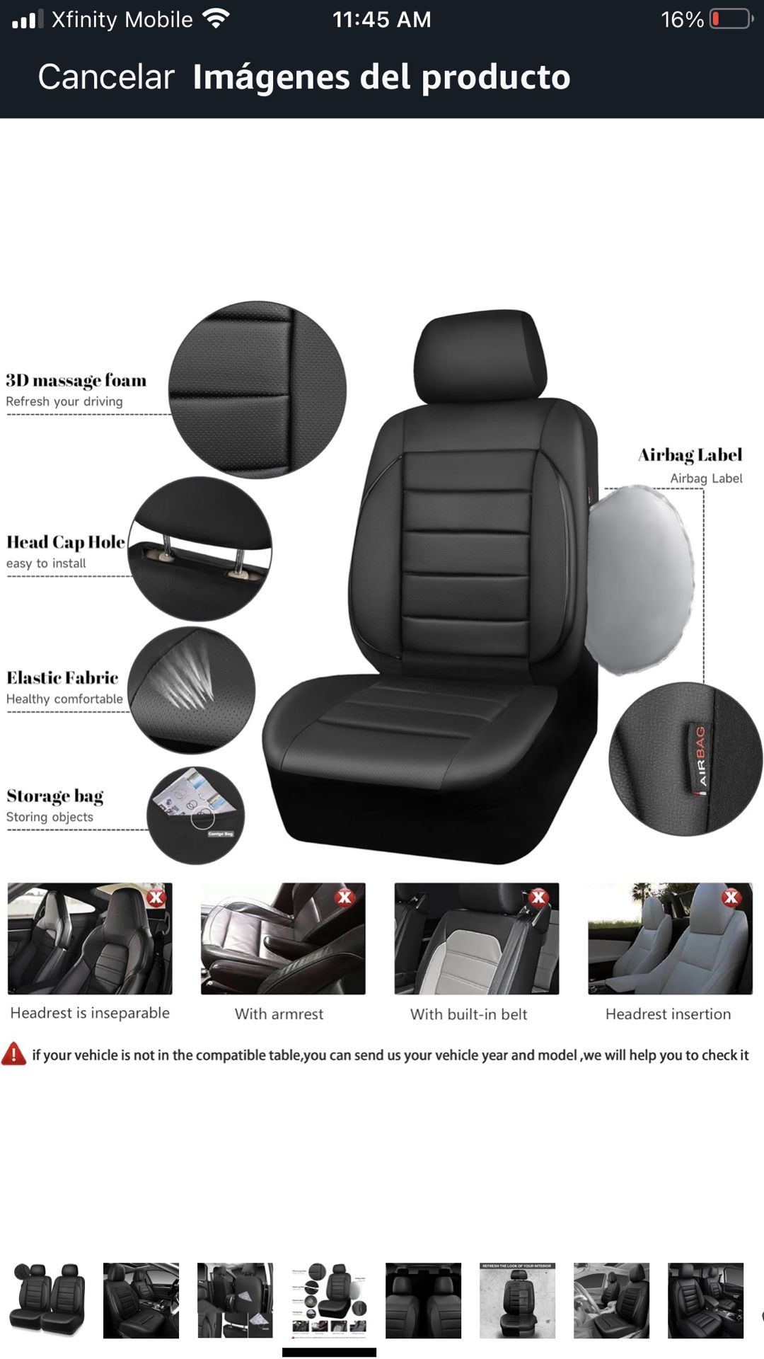Mini Cooper 2002-2023 Seat Covers
