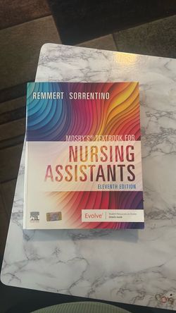 Mosby’s textbook for nursing assistants 11th edition