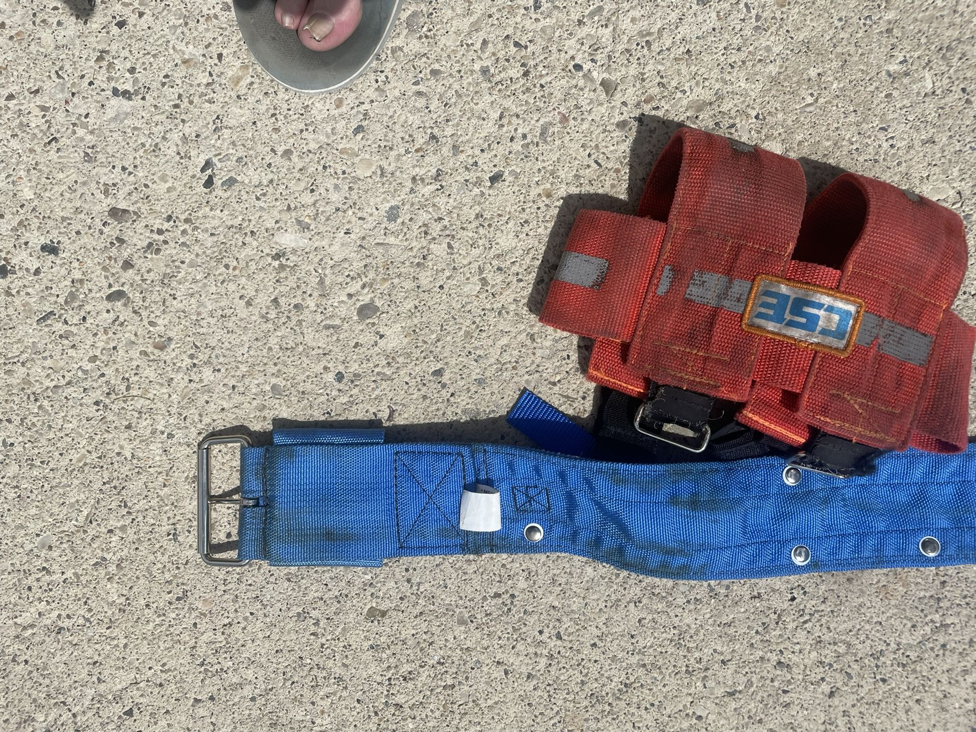 Suspenders With Miners Belt Xl