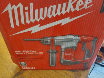 Milwaukee 5/8" SDS Plus Rotary Hammer Kit corded
