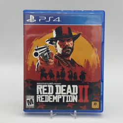 Red Dead Redemption II (Sony PlayStation 4, PS4, 2018) CIB Complete w/ Map CIB