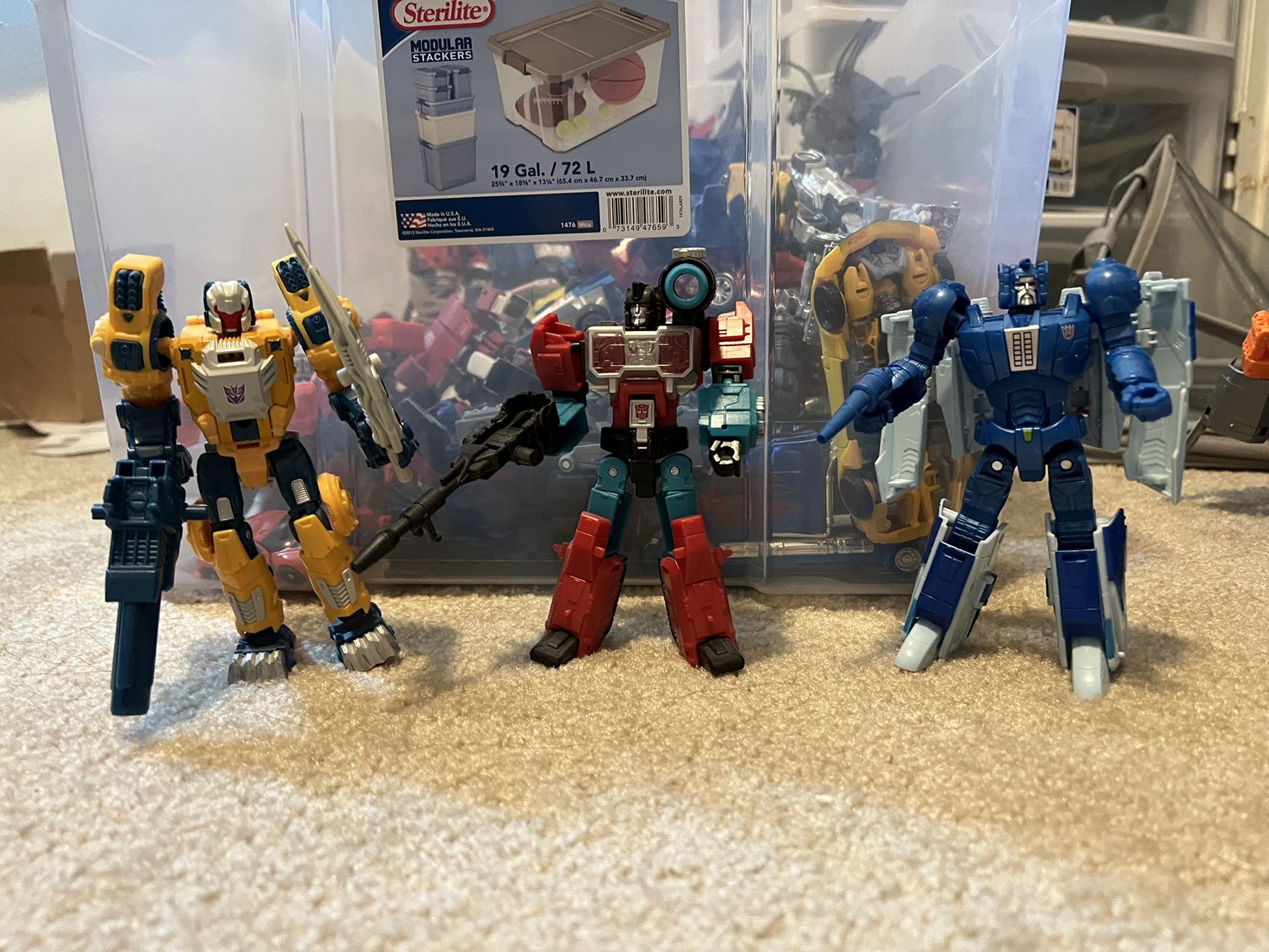 Lot of Transformers Figures 1