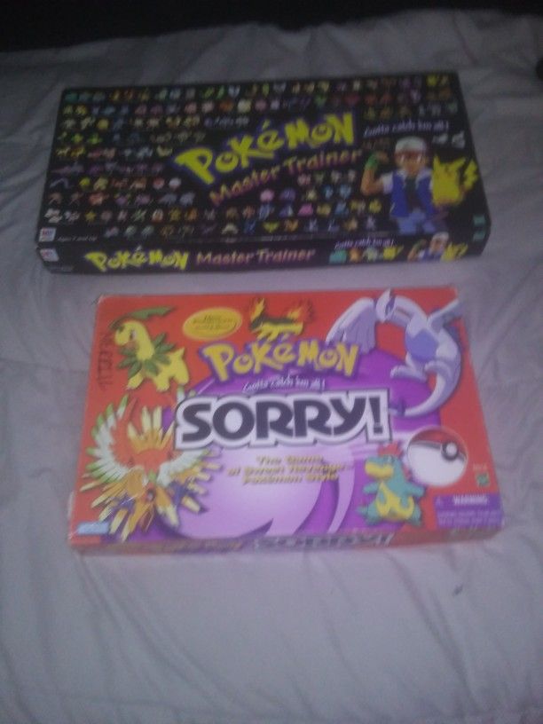 Vintage Pokemon Games And. Puzzles