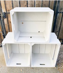 Vintage Wood Planter Boxes