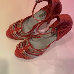 Zara Suede Heeled Sandals🎉